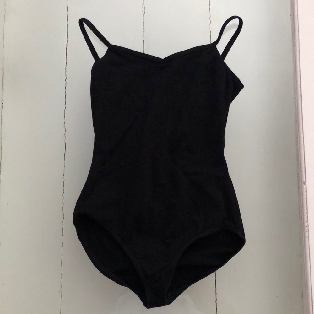 Capezio leotard, black